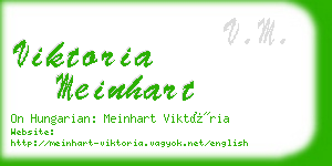 viktoria meinhart business card